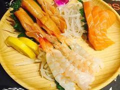 玻璃虾&nbsp;赤贝&nbsp;三文鱼刺身-Sushi Love 创意寿司(丽影广场店)