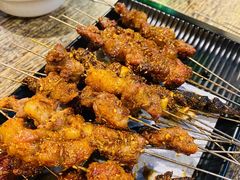 -特色油边心管烤串