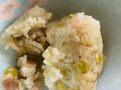 豌豆腊肉粽子-叶婆婆豆浆馍馍