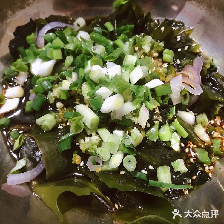 健康简单的超快手凉拌菜-凉拌螺旋藻