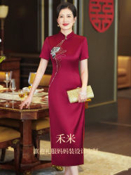 -禾米旗袍妈妈装礼服定制(嘉业国贸店)