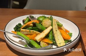 Italian Olive Oil Truffle Stir-Fried Mixed Vegetables