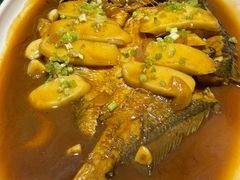 深海黄鱼年糕-径山十八道·风味民间菜(杭州总店)