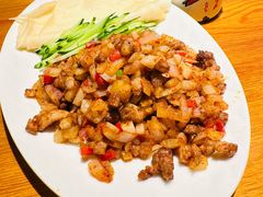 薄饼卷鲜羊肉-疆里疆外·和田烤肉·清真