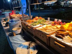 自助取餐区-亚龙湾希尔顿自助餐厅·海鲜·烧烤·沙滩BBQ·现场乐队