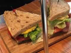 全麦培根芝士三明治-麦田工坊(月湖店)