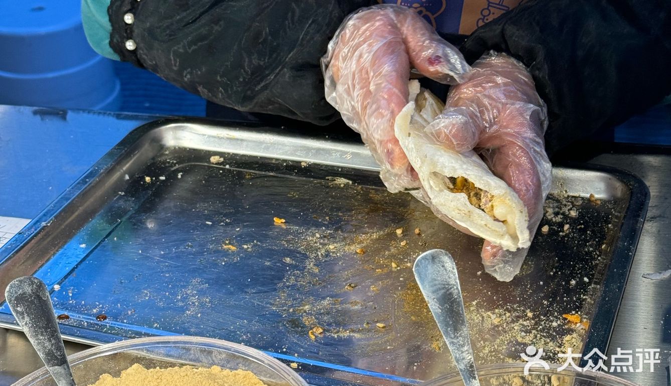 ✅贵州小吃｜锅巴糍粑的制作现场