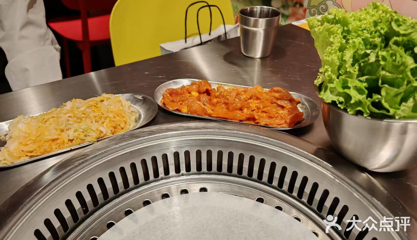 尝鲜烤肉美味