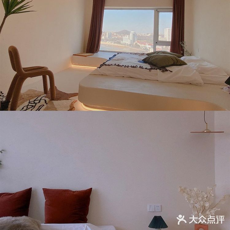 这家青岛洞穴海景民宿太上头‼️ 200块躺看大海