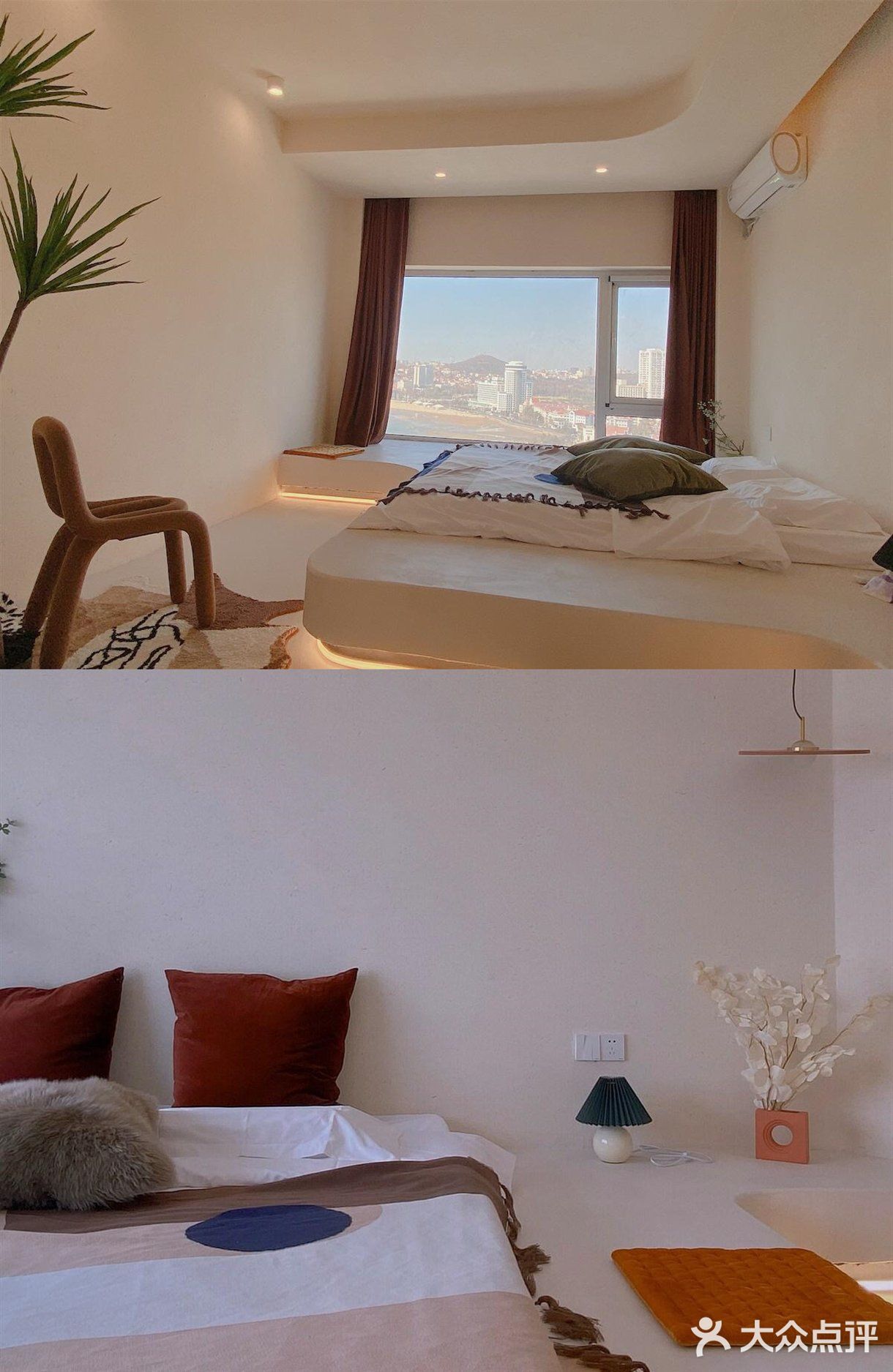 这家青岛洞穴海景民宿太上头‼️ 200块躺看大海