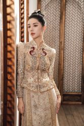 -懿沉香中式嫁衣礼服秀禾服龙凤褂马来褂旗袍总店