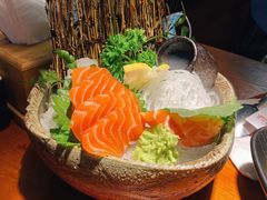 三文鱼刺身-鳗鱼家·深夜食堂(军博店)