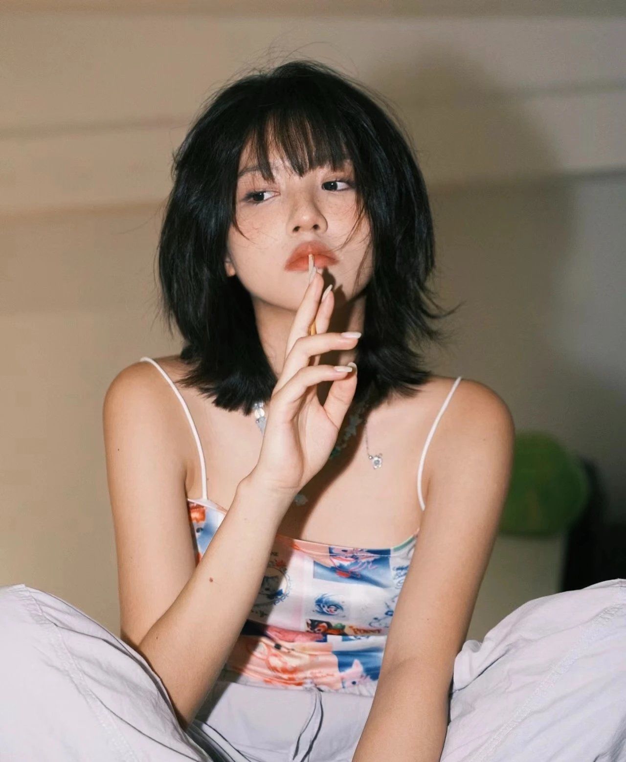 层次感中短发