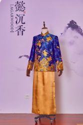 -懿沉香中式嫁衣礼服秀禾服龙凤褂马来褂旗袍总店
