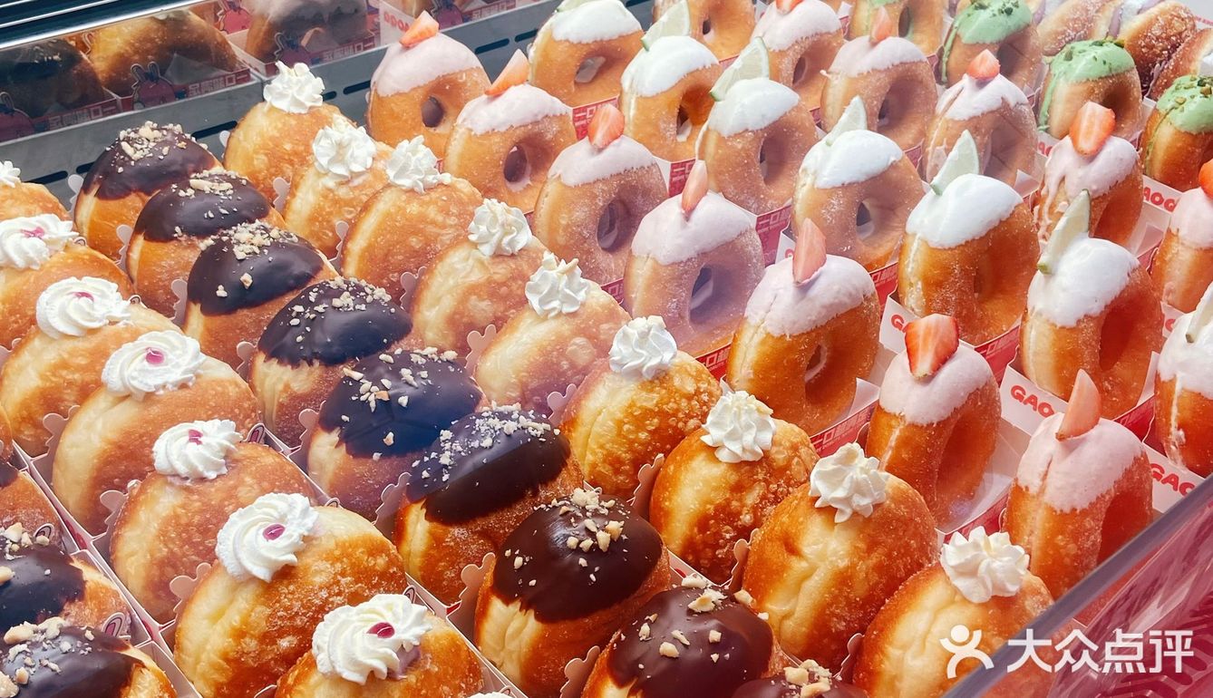 在南通‼️满柜的甜甜圈好治愈🍩