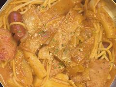 奶油年糕意面-米屋石锅拌饭(师大店)