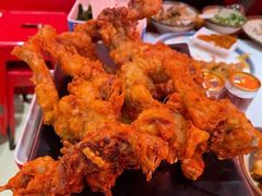 蛋黄牛蛙-老天桥蛙炉火锅(姑苏总店)