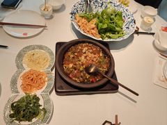 大盘荆芥拌酥瓜-阿五黄河大鲤鱼(英协路店)