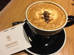 脆薄焦糖泡沫咖啡-麦隆咖啡Mellower Coffee(弘基时尚生活中心店)