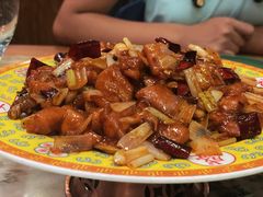 桃仁剔炒鸡-那家小馆•北京菜•烤鸭(香山店)