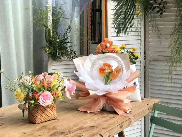 春敷花舍-"这个花店是无意中在安农大这边走路的时候看.