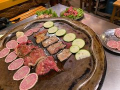 -老姐石板烧烤+铜炭火锅(总店)