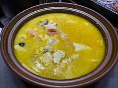 鸡汤咸肉炖老豆腐-请晋·乔家大院(建外大街店)