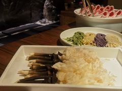 山野菌拼盘-揽季锅物会.福建黄鱼.海鲜姿造(五四路店)