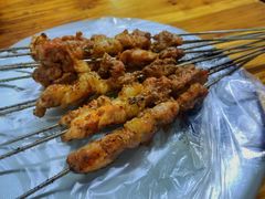 烤肉串-何记酿皮店(西流湾店)