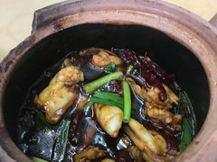 -长城砂煲田鸡粥