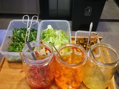 臭豆腐小料-自黑豆夫·臭豆腐夹馍(四海唐人街店)