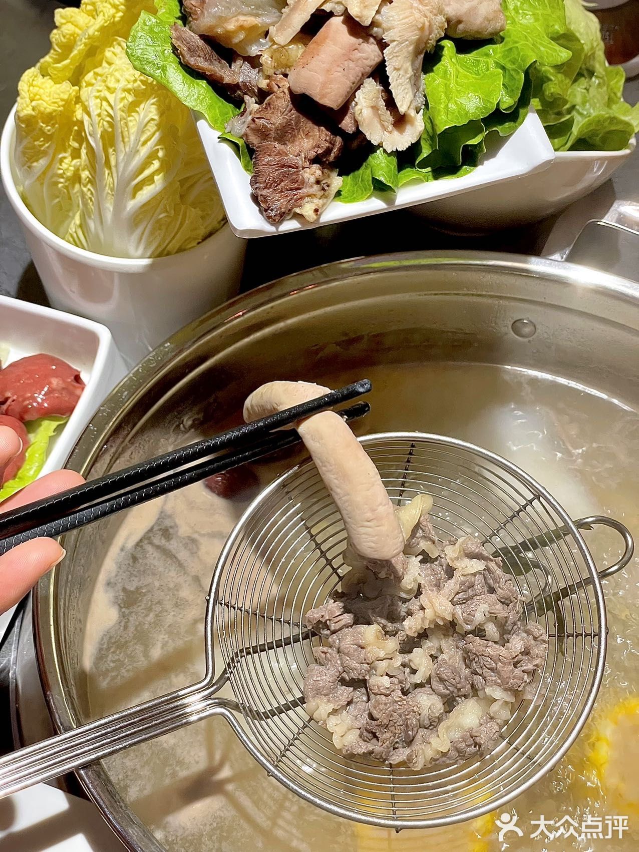 在杭州能吃到这么正宗的潮汕牛肉火锅