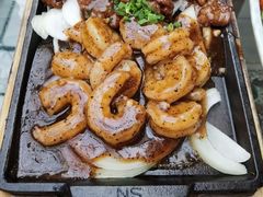 黑椒铁板牛柳虾仁-小巷餐厅(五大街店)