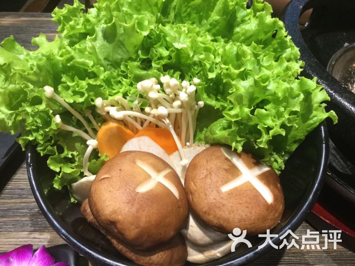 膾食炭將烤肉店(保利廣場店)菌類拼盤圖片 - 第7張