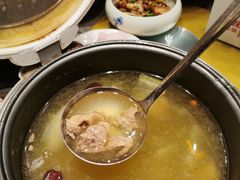虫草花煲鸽子汤-锦绣金山人家(友谊店)