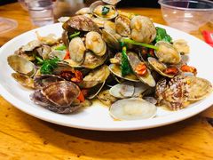 辣炒花蛤-桔子海鲜烧烤大排档(台东店)