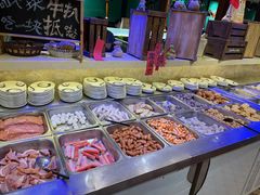 自助取餐区-阪尚皇·原切牛排·烤肉火锅自助(北京路店)