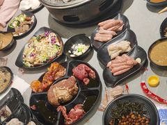 -啊美丽炭火烤肉(滑翔一店)