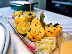 和风玉子豆腐-蜜桃花开·中西融合菜E&W(南长街店)