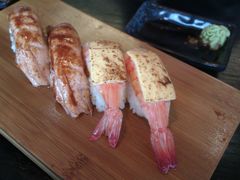 黑椒炙烤三文鱼腩&芝士烤虾-古田居·特色寿司料理(星之岛旗舰店)