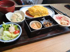 芝士鸡肉扣蛋定食-味太助·银饭食堂(中华城店)