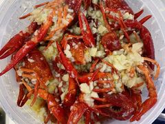 金汤蒜蓉大虾-阿财老铺·老蚌埠龙虾城(华夏总店)