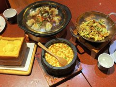 石锅鸡汤豆腐-绿茶餐厅(成都万象城店)