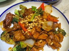 松仁爆三样-小吊梨汤·北京菜·烤鸭(鸟巢店)