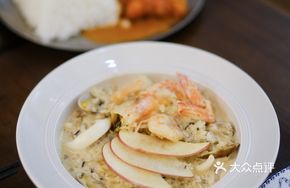 Creamy Seafood Rice