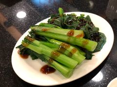 白灼蚝油碧绿鲜菜心-丽的面家(多宝路店)