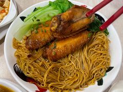 卤水鸡翼捞面-喜莲咖啡