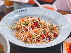 酸辣豆芽-老磨油饼(高陵店)