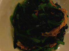 鸡毛菜炒腐衣-玫瑰厅上海菜(兴国路店)
