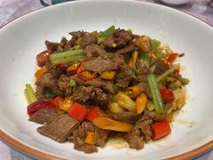 18秒爆炒牛肉-百姓渔村(南中环店)